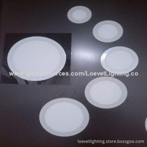 LED Downlight, 80lm/W High-luminous Efficiency with White Frame